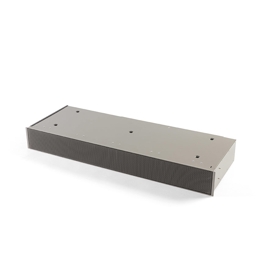7923400 Plint recirculatiebox grijs met monoblockfilter H98mm